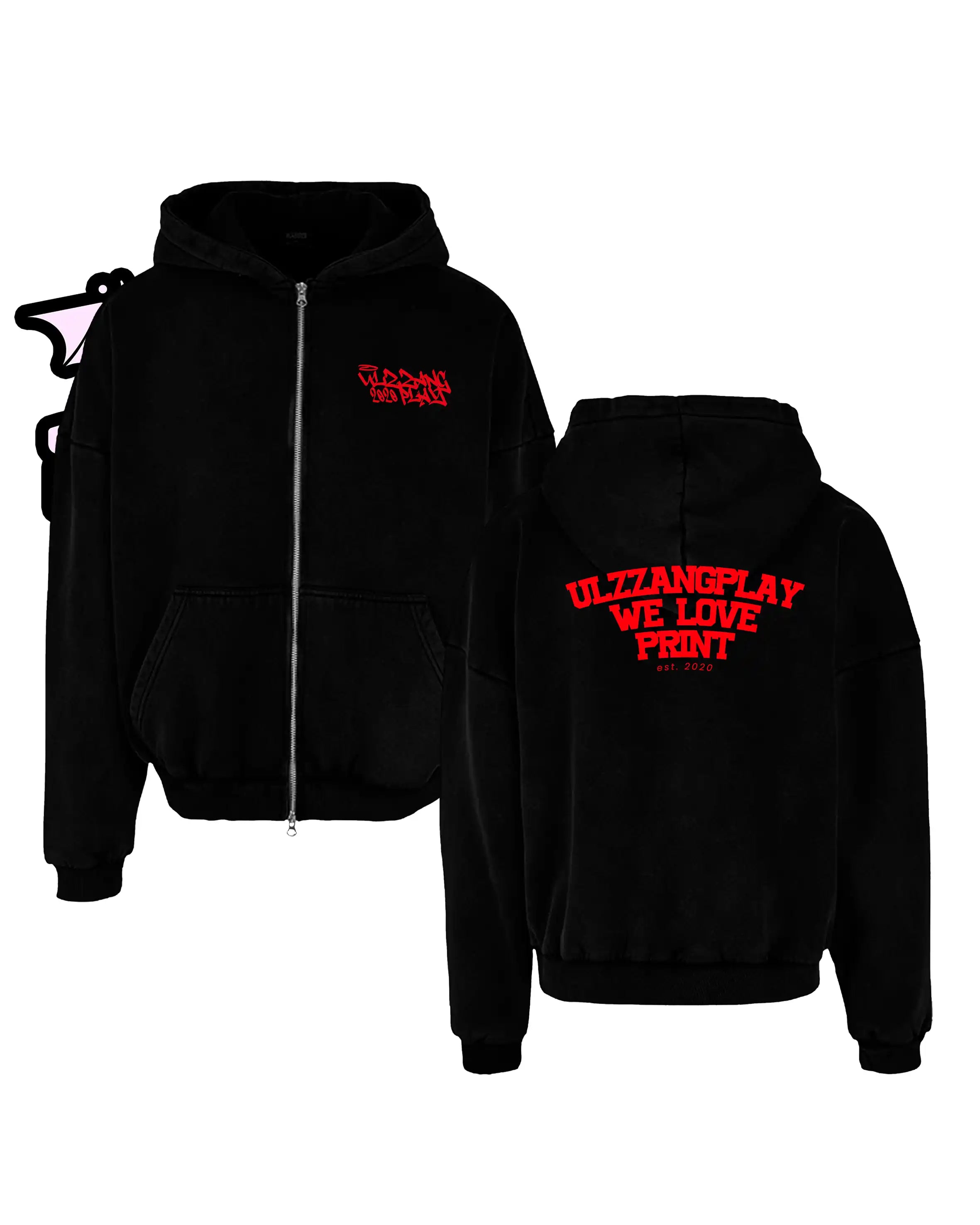 Ulzzangplay We Love Print