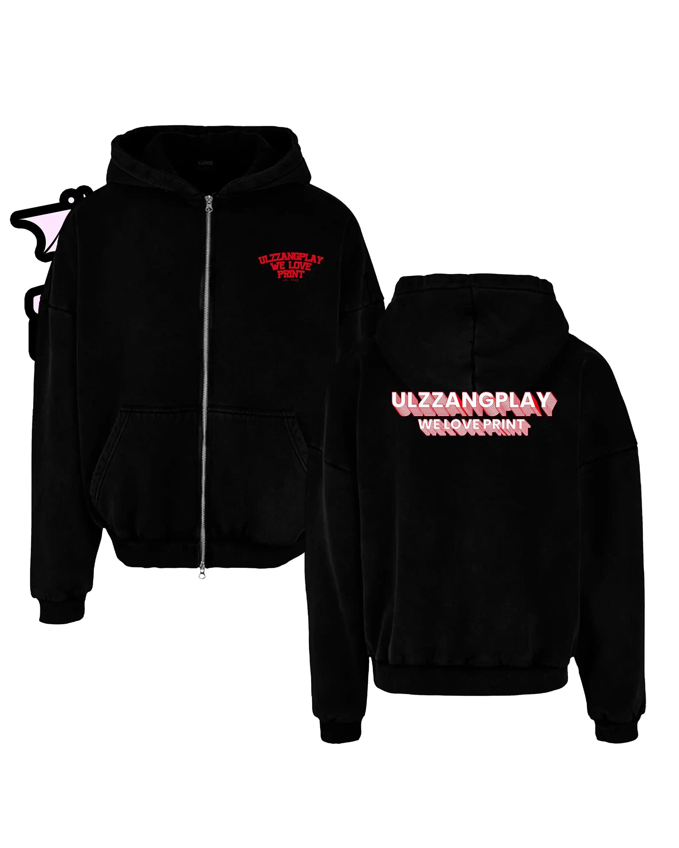 Ulzzangplay Love Print