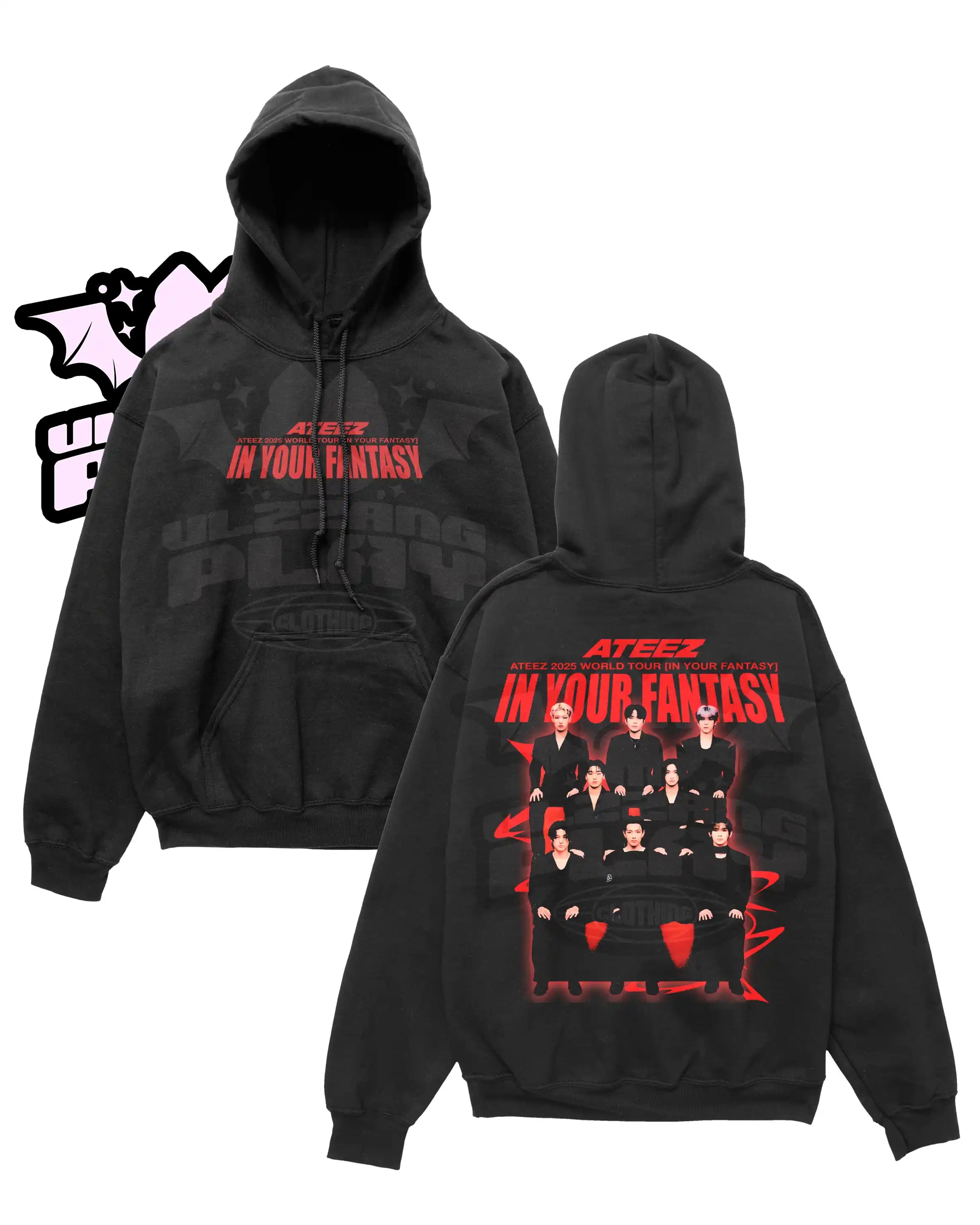 Hoodie ATEEZ - Doble