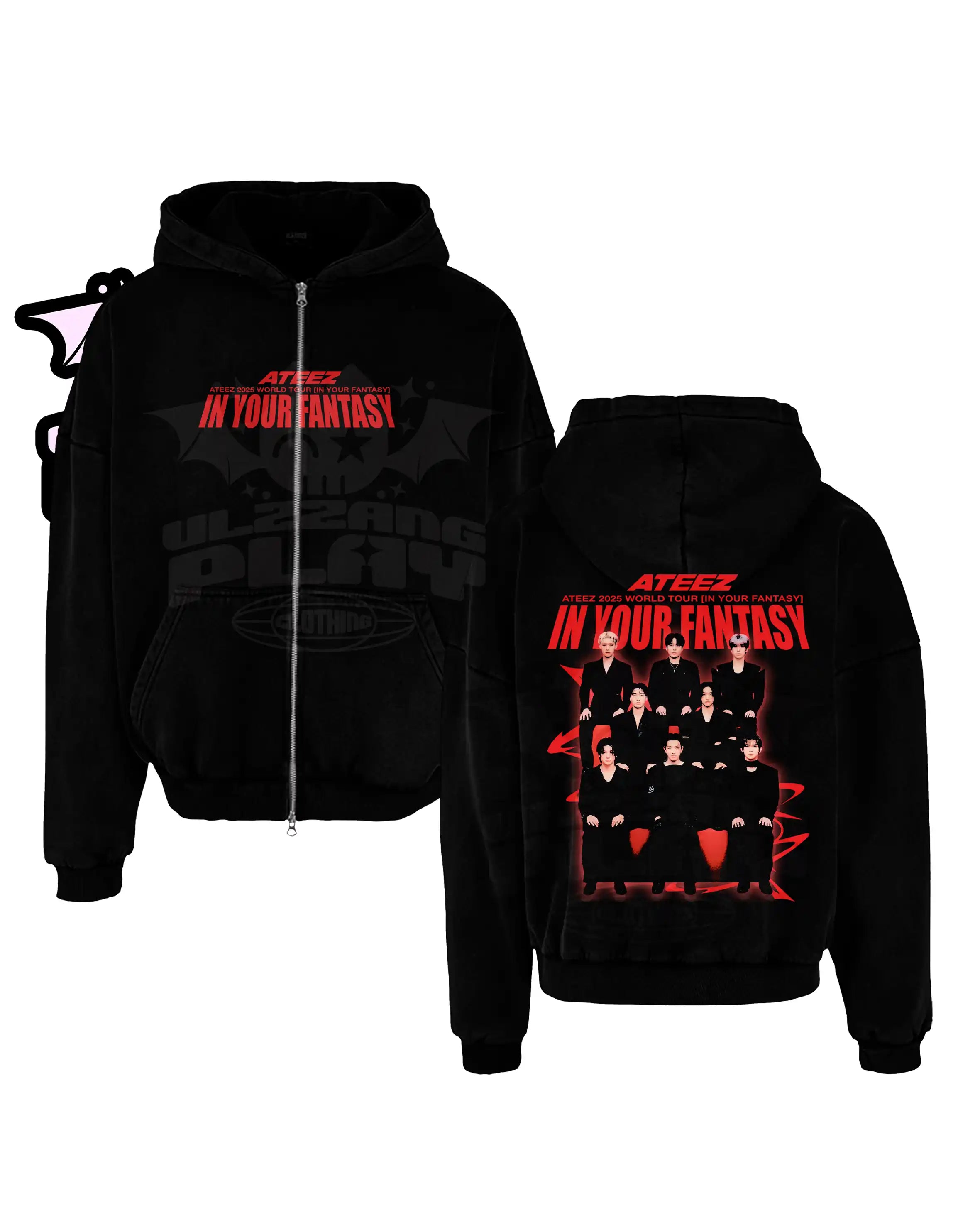 Hoodie ATEEZ - Doble