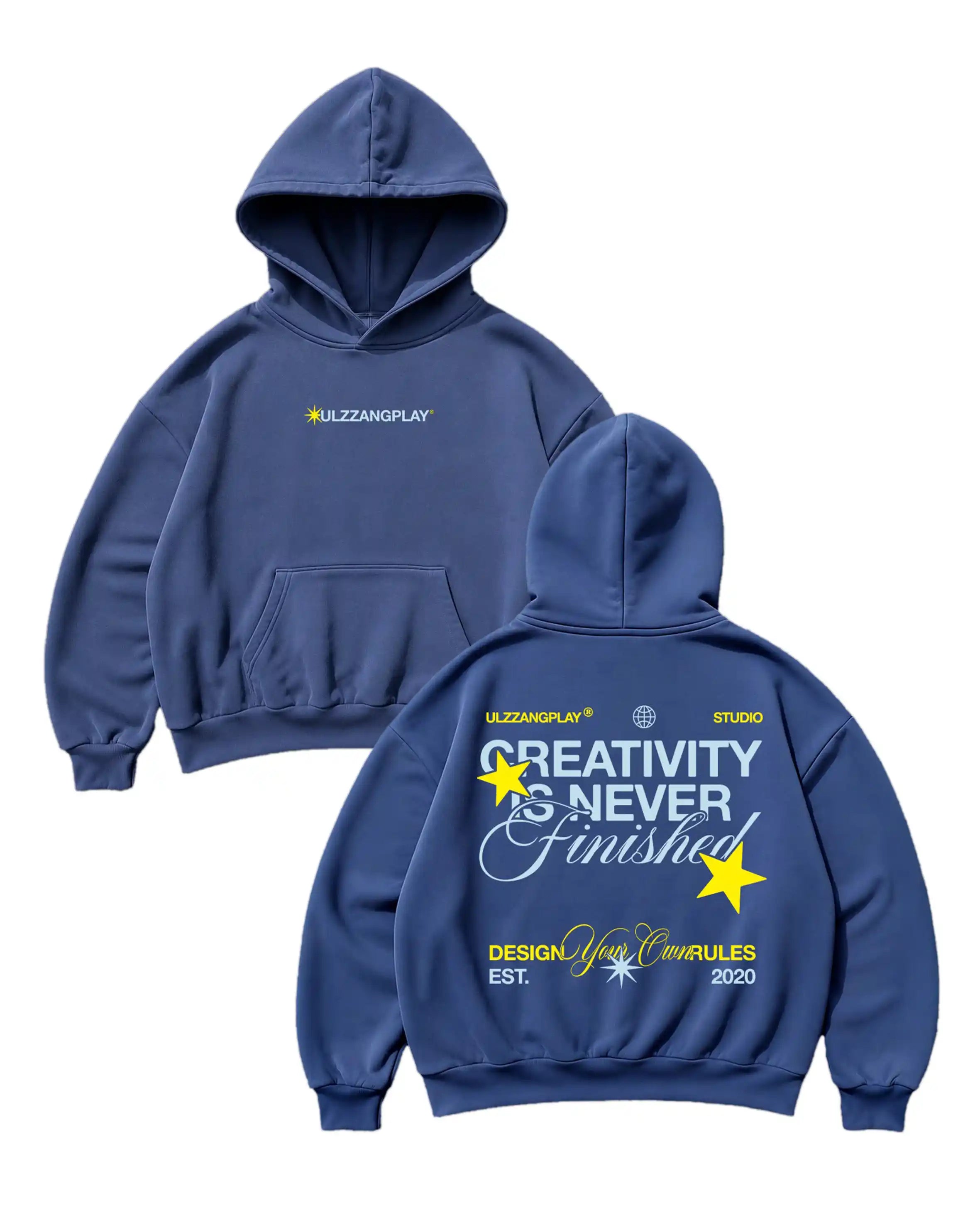 CREATIVITY IS NEVER FINISH