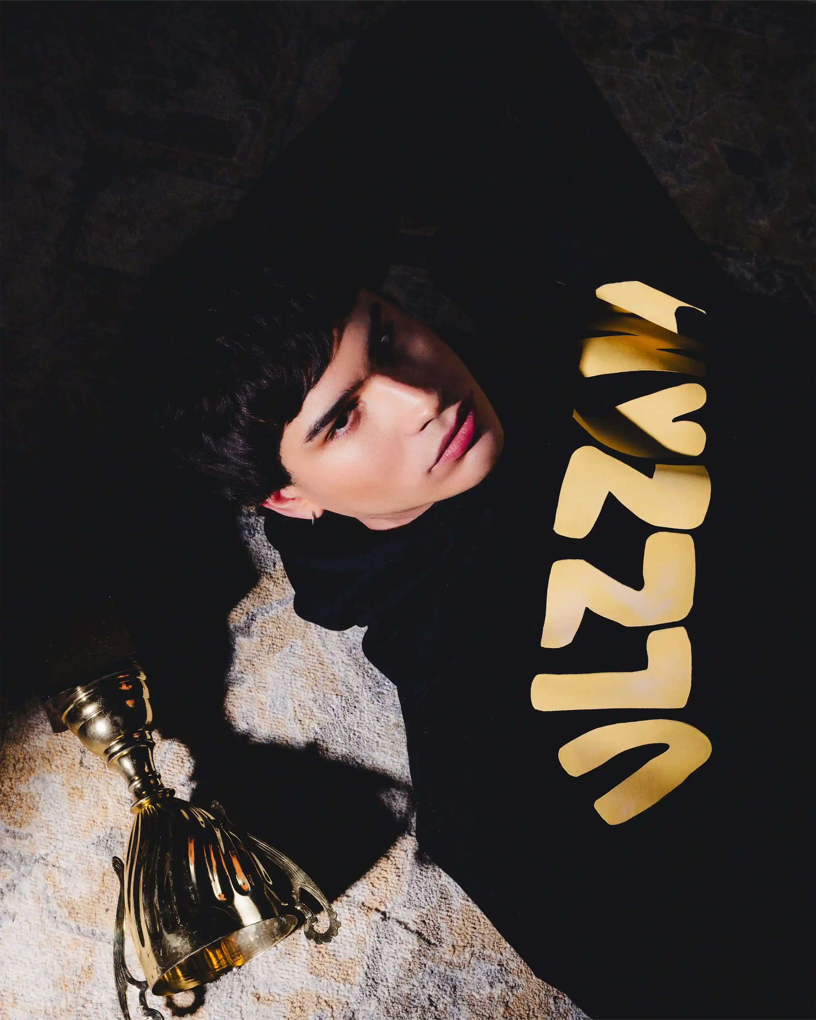 Boxy Hoodie Black