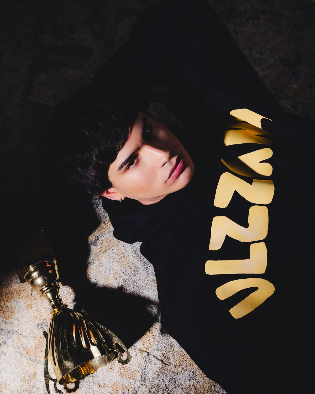 Boxy Hoodie Black