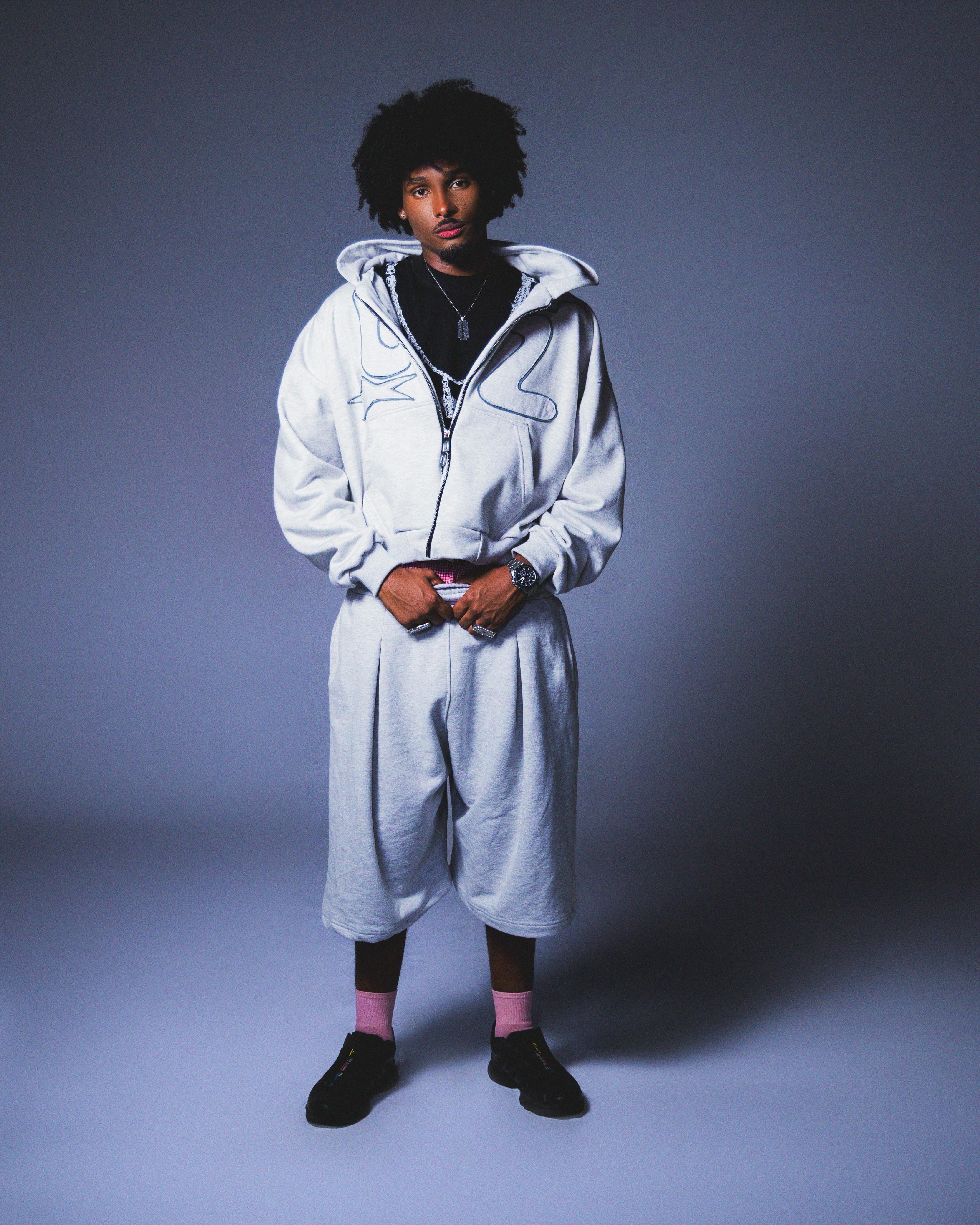 Play Zip Hoodie Gris