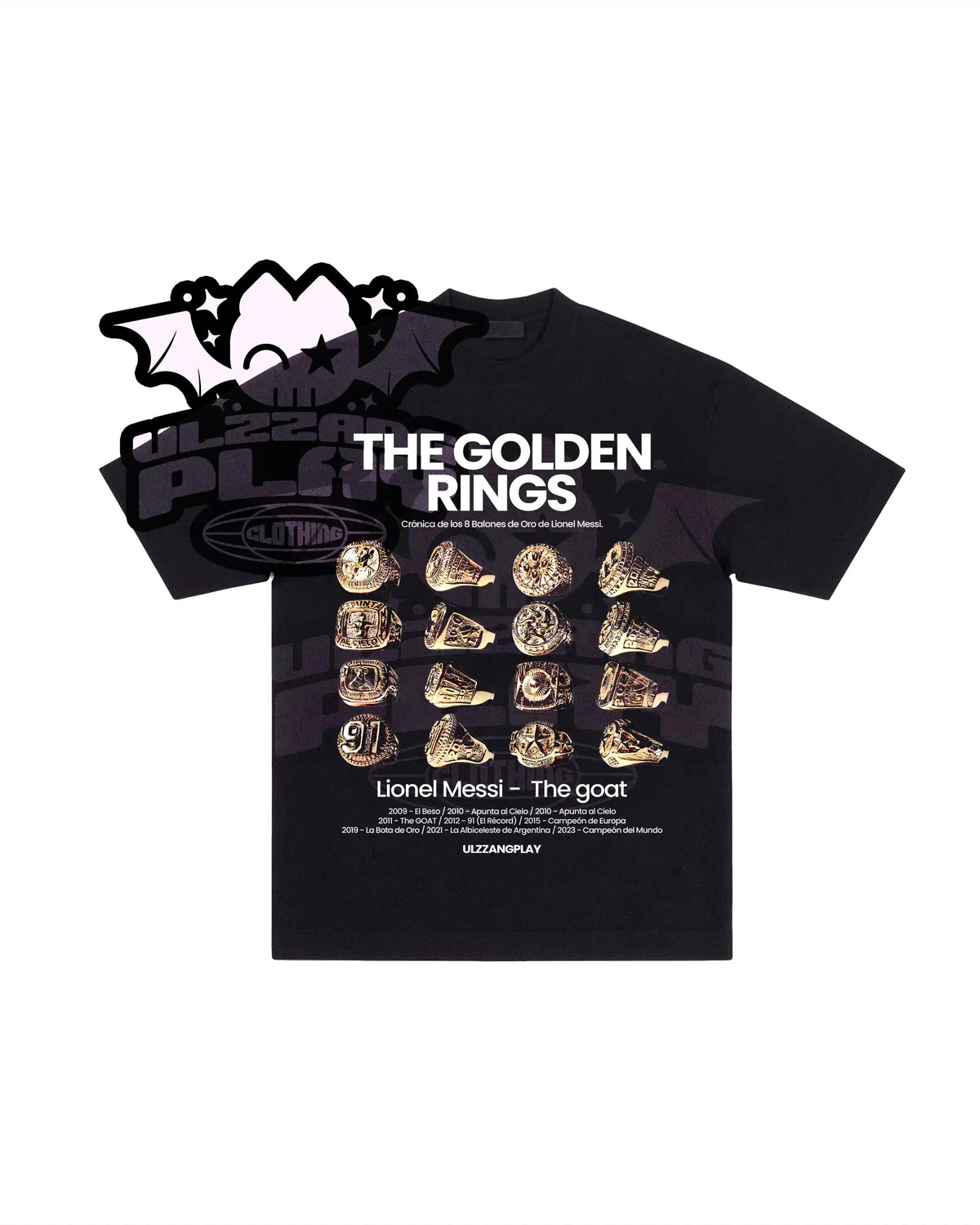 Messi Golden Rings