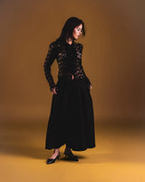 Black Hakama Pants