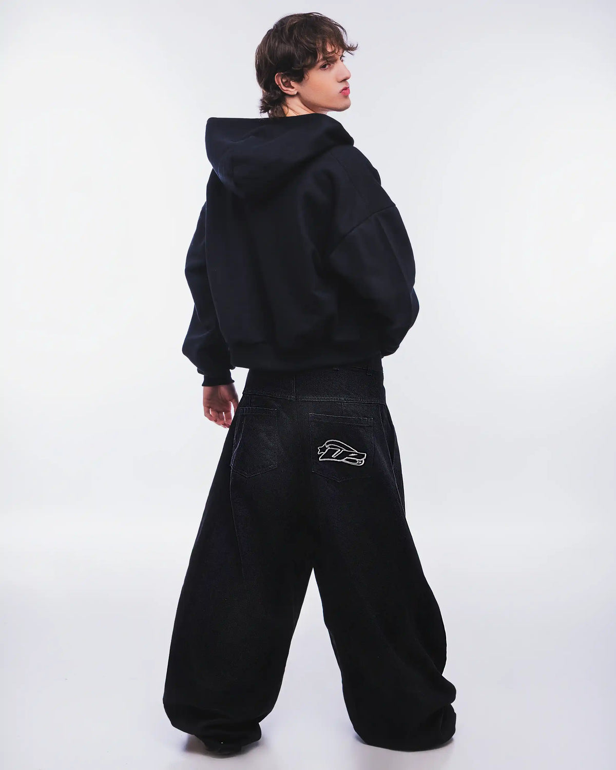 THE PLAY BOTTOMS BLACK JEANS
