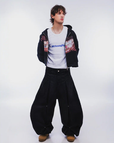 THE PLAY BOTTOMS BLACK JEANS
