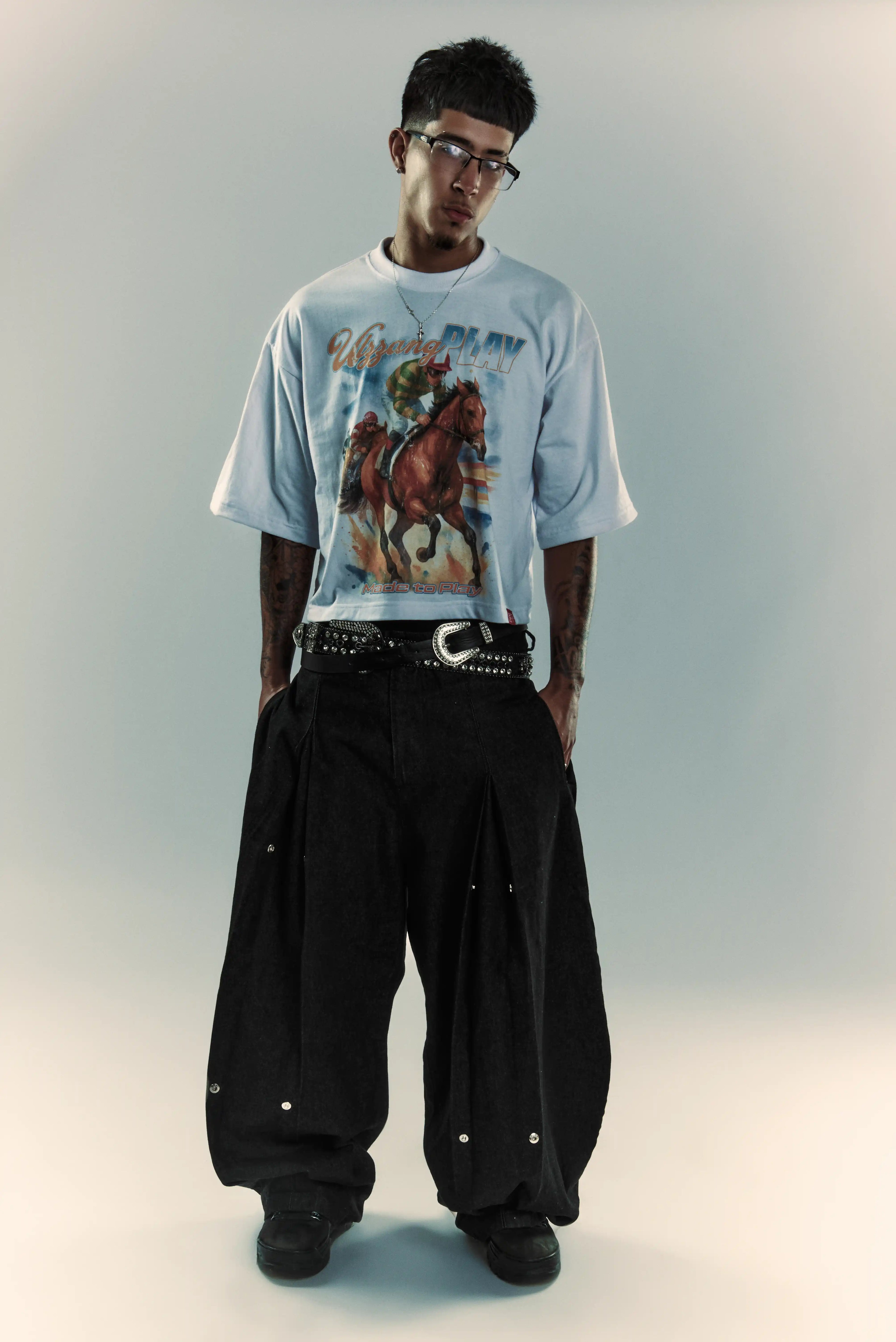 THE PLAY BOTTOMS DENIM