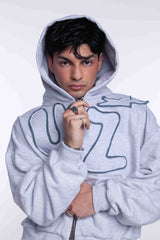 Play Zip Hoodie Gris