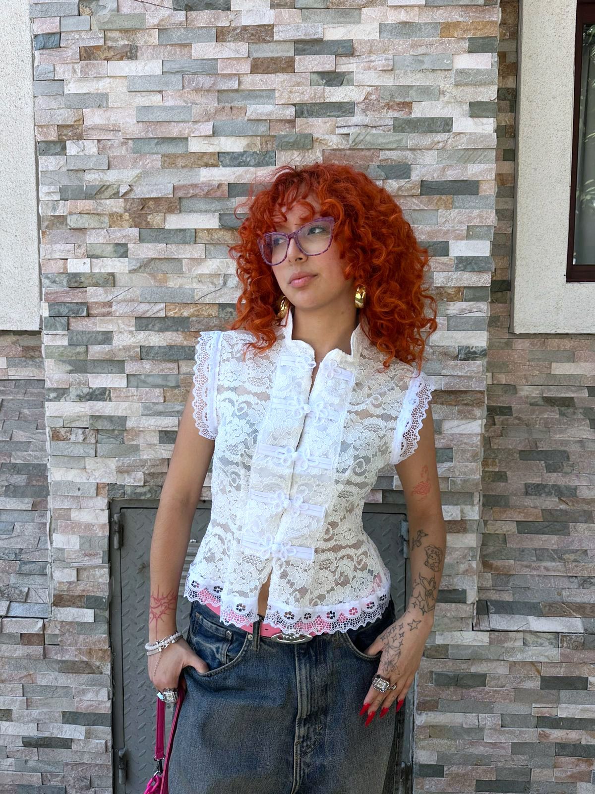 Yin Lace Top