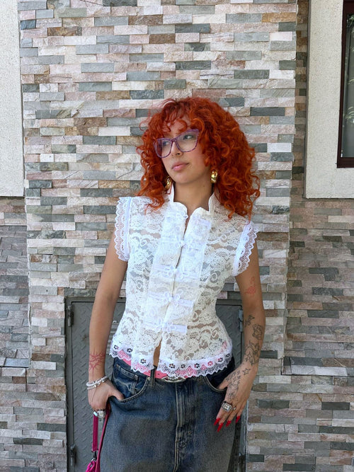 Yin Lace Top